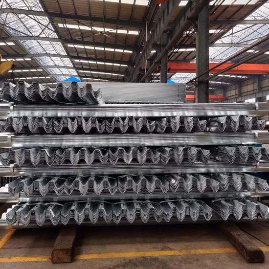 Corrugated Beam Highway Guardrail Road Safety Barrier for Sale